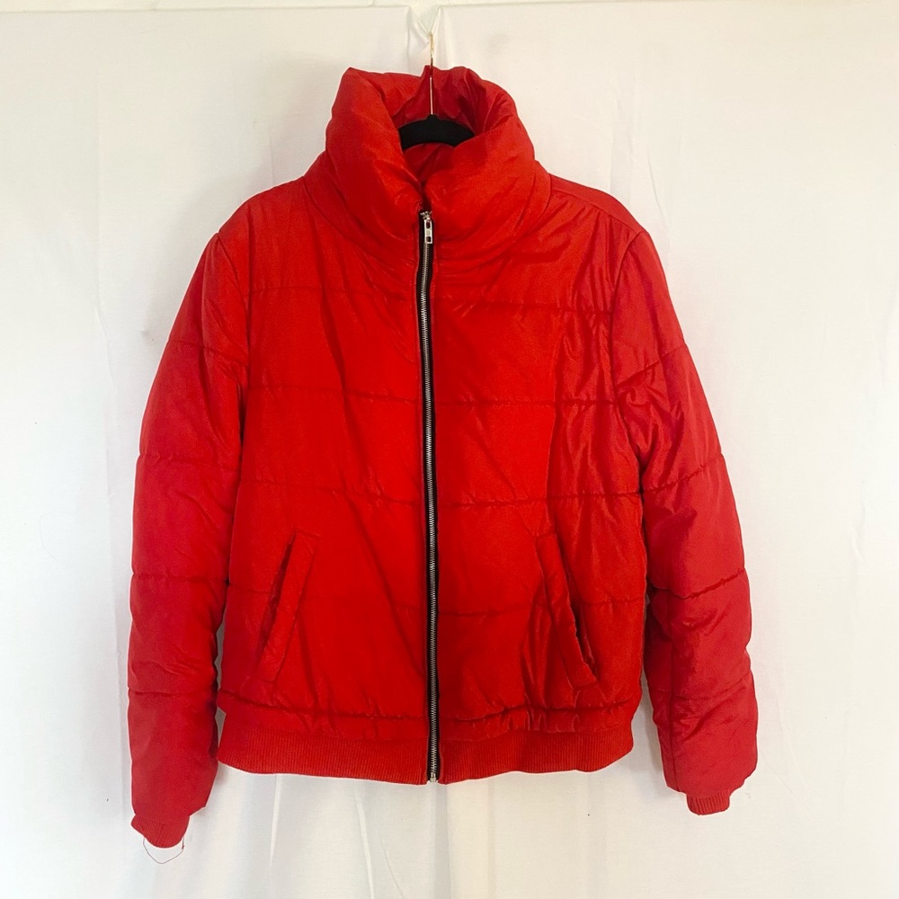 Red Puffer Jacket